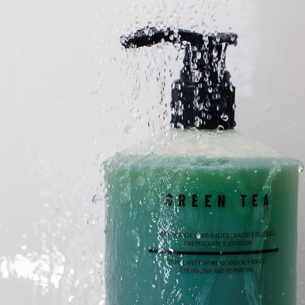 SHAMPOO GREEN TEA - 1L - Boaz True Beauty