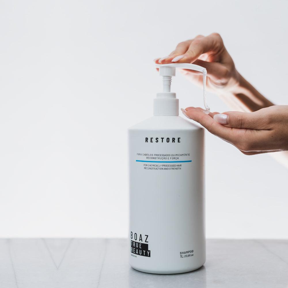 SHAMPOO RESTORE - 1L - Boaz True Beauty
