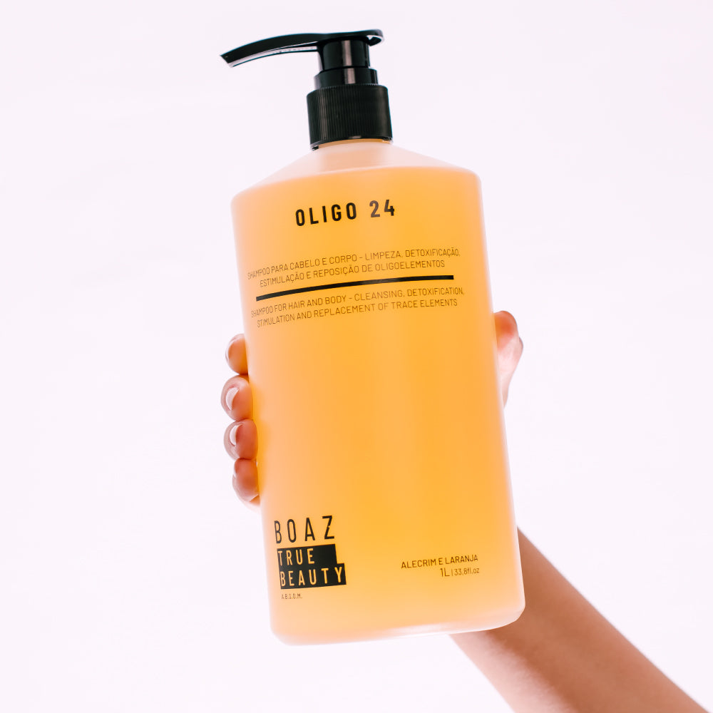 SHAMPOO OLIGO 24 - LARANJA E ALECRIM - 1Lt