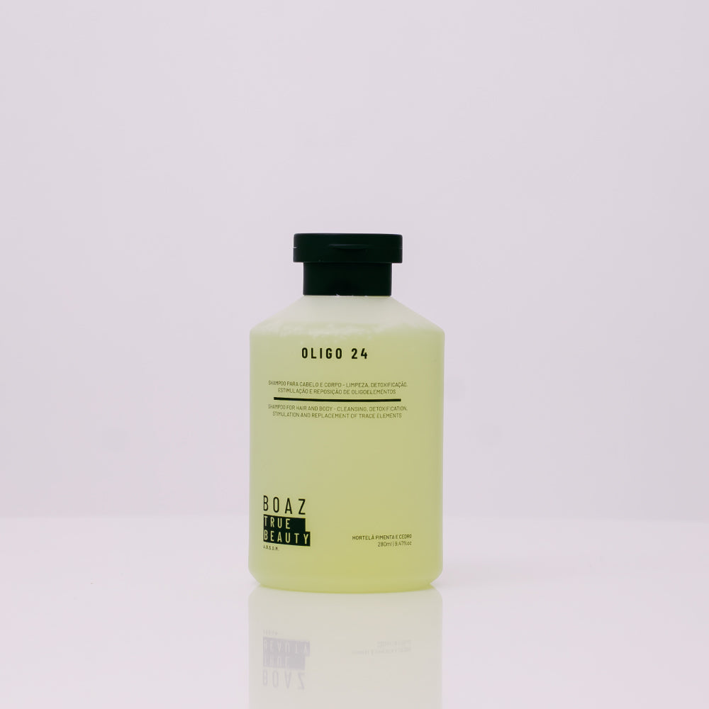 SHAMPOO OLIGO 24 - HORTELÃ PIMENTA E CEDRO - 280ml