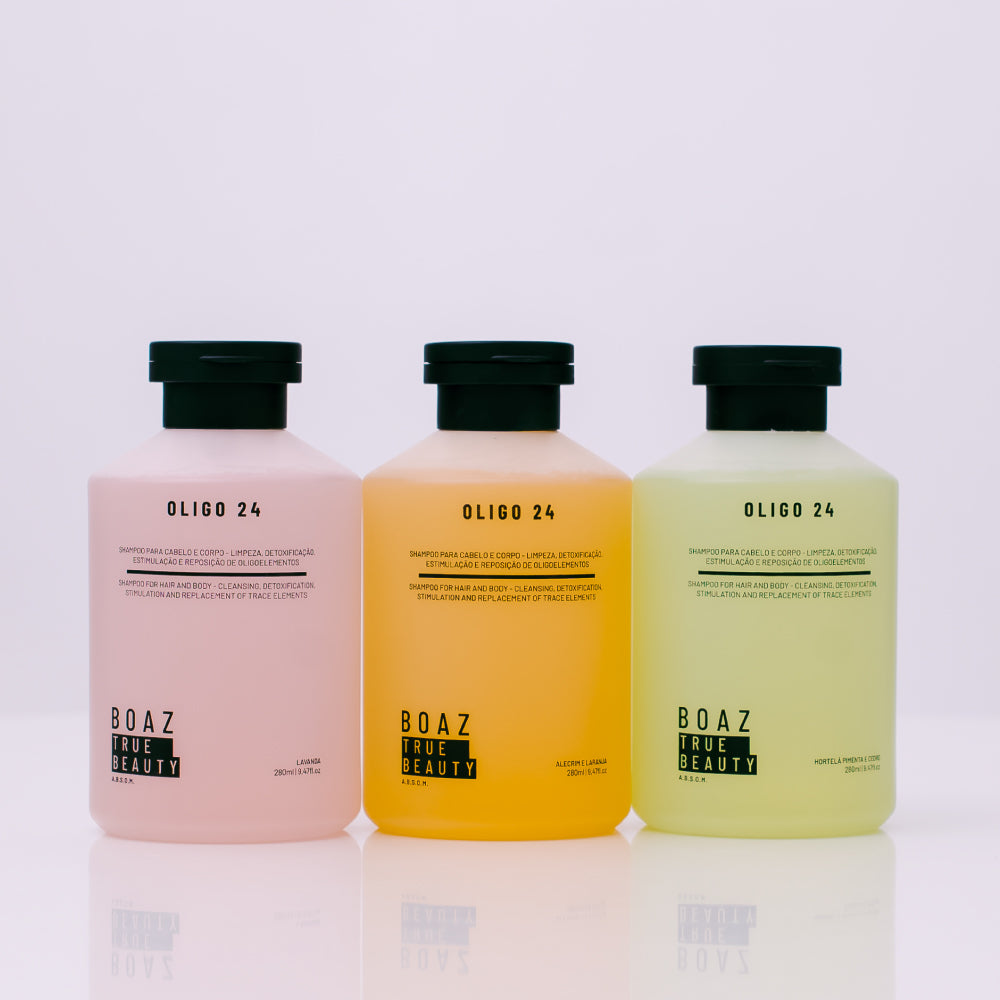 KIT SHAMPOOS OLIGO 24 - versão 280ml