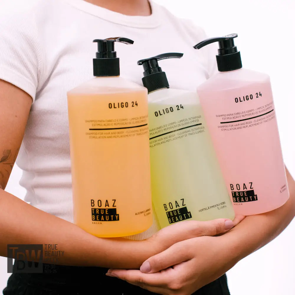 KIT SHAMPOOS OLIGO 24 - versão 1Lt Shampoo