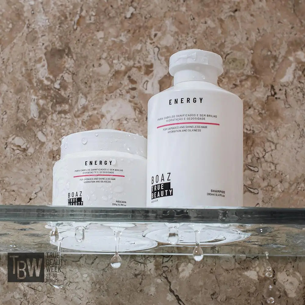 SHAMPOO ENERGY - 280ml - Boaz True Beauty