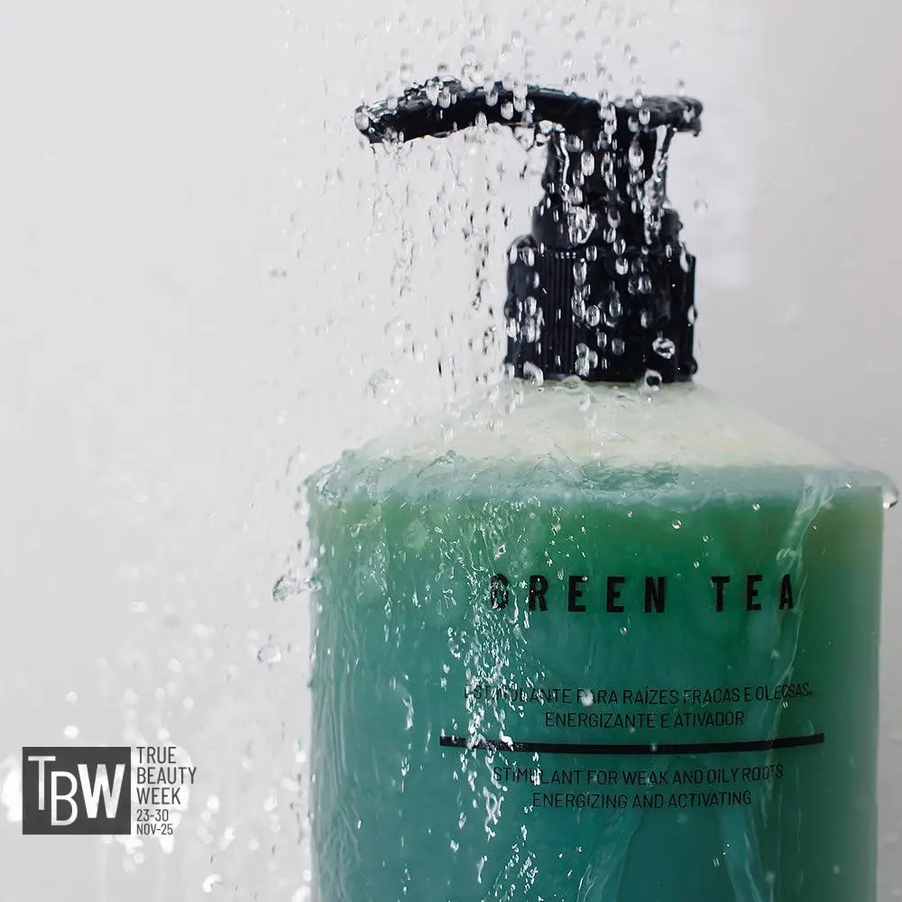 SHAMPOO GREEN TEA - 1L - Boaz True Beauty