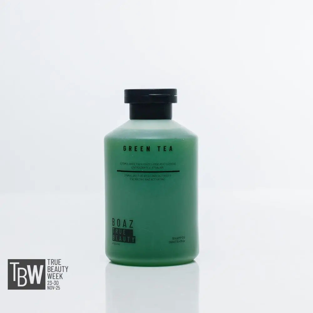 SHAMPOO GREEN TEA - 280ml - Boaz True Beauty