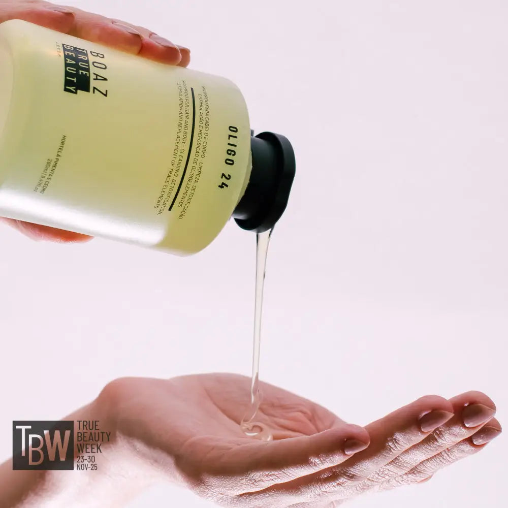 SHAMPOO OLIGO 24 - HORTELÃ PIMENTA E CEDRO - 280ml Shampoo