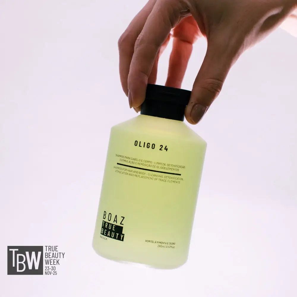 SHAMPOO OLIGO 24 - HORTELÃ PIMENTA E CEDRO - 280ml Shampoo