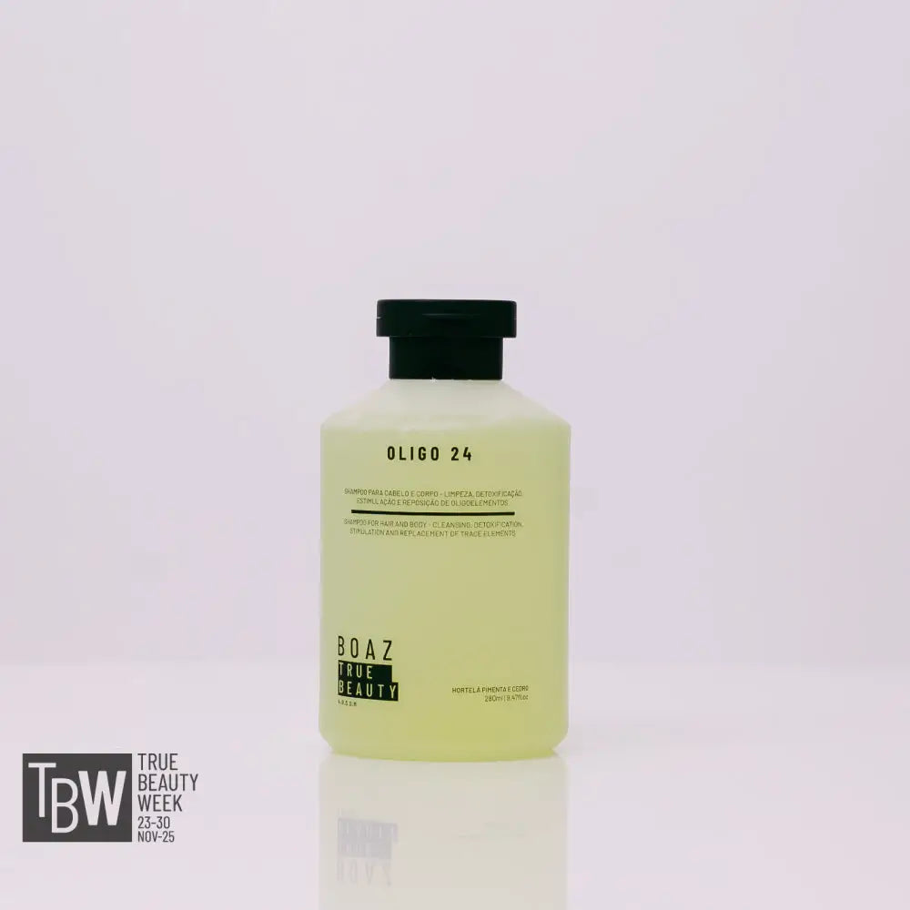 SHAMPOO OLIGO 24 - HORTELÃ PIMENTA E CEDRO - 280ml Shampoo