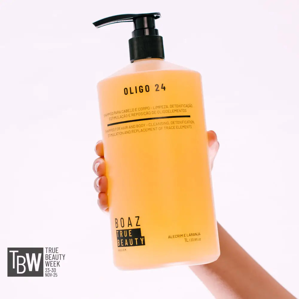 SHAMPOO OLIGO 24 - LARANJA E ALECRIM - 1Lt Shampoo