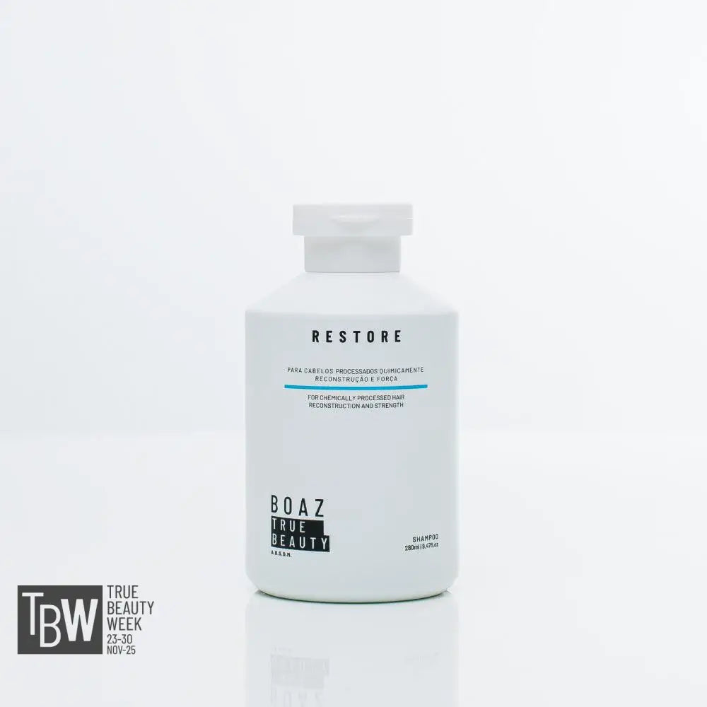 SHAMPOO RESTORE - 280ml - Boaz True Beauty